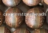 CAA3920 15 inches 12mm round tibetan agate beads wholesale