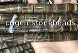 CAA3949 15.5 inches 15*18mm tube Madagascar agate beads wholesale