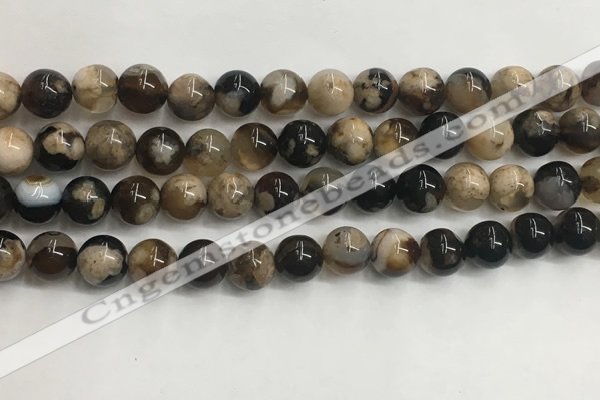 CAA3971 15.5 inches 8mm round sakura agate gemstone beads