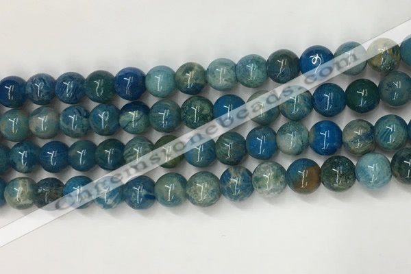 CAA3978 15.5 inches 8mm round chrysanthemum agate beads