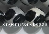 CAA3988 15 inches 12mm round tibetan agate beads wholesale