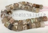 CAA4051 15.5 inches 16*18mm - 22*25mm nuggets sakura agate beads