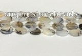 CAA4388 15.5 inches 15*20mm oval Montana agate beads