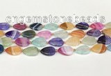 CAA4420 15.5 inches 13*18mm oval agate druzy geode beads