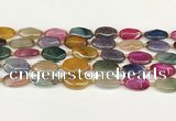 CAA4511 15.5 inches 13*20mm oval dragon veins agate beads