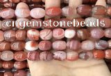 CAA4569 15.5 inches 10*12mm - 11*14mm rice south red agate beads