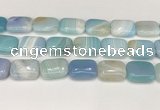 CAA4825 15.5 inches 18*25mm rectangle banded agate beads wholesale