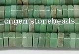 CAA4850 15.5 inches 2*4mm heishi grass agate beads wholesale