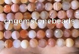 CAA4857 15.5 inches 10mm faceted round botswana agate beads