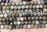 CAA4860 15.5 inches 6mm faceted round ocean agate beads