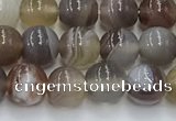 CAA4865 15.5 inches 6mm round Botswana agate beads wholesale