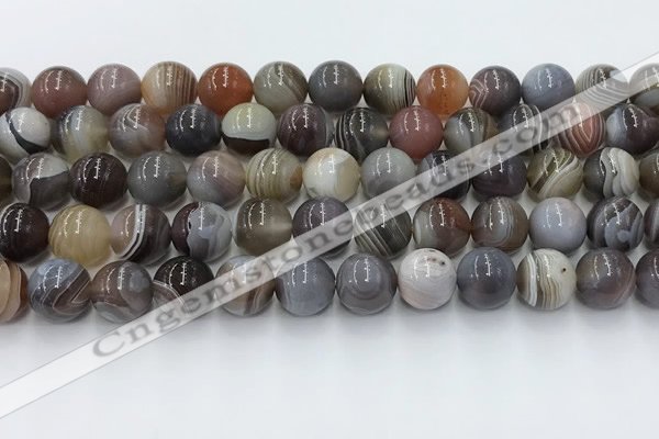 CAA4867 15.5 inches 10mm round Botswana agate beads wholesale