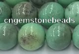 CAA4872 15.5 inches 10mm round grass agate beads wholesale