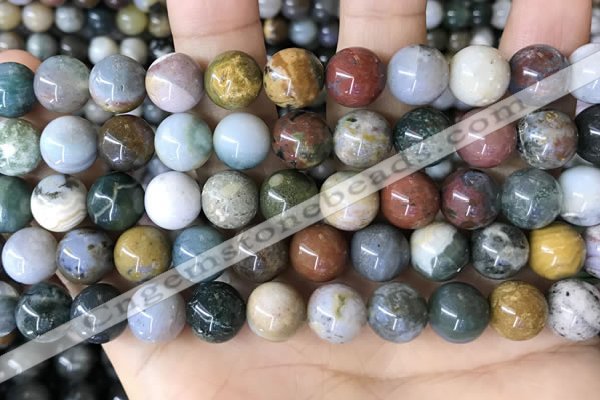 CAA4923 15.5 inches 10mm round ocean agate beads wholesale