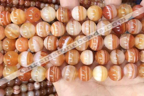 CAA4953 15.5 inches 12mm round Madagascar agate beads wholesale