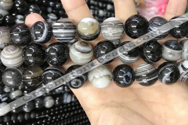 CAA4962 15.5 inches 14mm round Madagascar agate beads wholesale