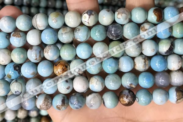 CAA4973 15.5 inches 8mm round agate gemstone beads wholesale