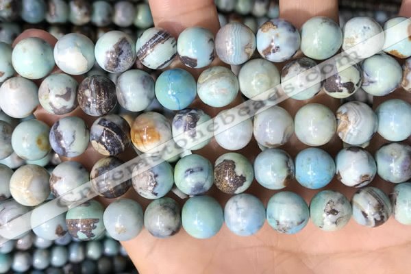 CAA4974 15.5 inches 10mm round agate gemstone beads wholesale