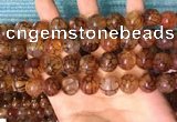 CAA5058 15.5 inches 12mm round dragon veins agate beads wholesale