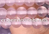 CAA5080 15.5 inches 4mm round purple agate beads wholesale