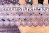 CAA5085 15.5 inches 14mm round purple agate beads wholesale