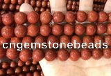 CAA5102 15.5 inches 12mm round red agate gemstone beads