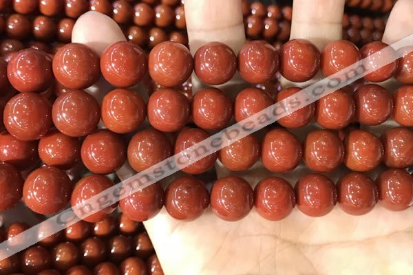 CAA5102 15.5 inches 12mm round red agate gemstone beads