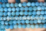 CAA5142 15.5 inches 8mm round dragon veins agate beads wholesale