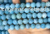 CAA5144 15.5 inches 10mm round dragon veins agate beads wholesale