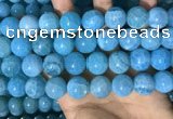 CAA5147 15.5 inches 16mm round dragon veins agate beads wholesale