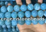 CAA5148 15.5 inches 18mm round dragon veins agate beads wholesale