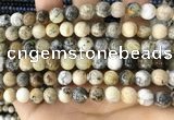 CAA5257 15.5 inches 8mm round dendrite agate beads wholesale