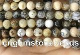 CAA5260 15.5 inches 14mm round dendrite agate beads wholesale