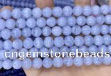 CAA5278 15.5 inches 10mm round natural blue lace agate beads