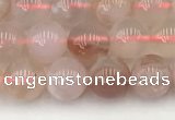 CAA5285 15.5 inches 6mm round natural sakura agate beads