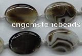 CAA530 15.5 inches 18*25mm oval madagascar agate gemstone beads