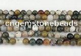 CAA5331 15.5 inches 8mm round ocean agate beads wholesale