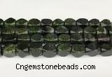 CAA5377 15.5 inches 10*12mm - 11*16mm faceted nuggets agate beads