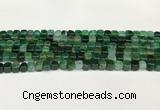 CAA5386 15.5 inches 6*7mm - 8*8mm nuggets agate gemstone beads