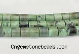 CAA5410 15.5 inches 15*15mm tube agate gemstone beads