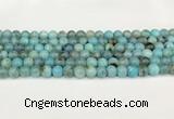 CAA5414 15.5 inches 8mm round agate gemstone beads