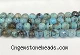 CAA5422 15.5 inches 14mm faceted round agate gemstone beads