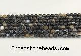 CAA5423 15.5 inches 6mm round agate gemstone beads