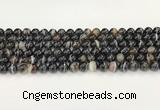 CAA5428 15.5 inches 8mm round agate gemstone beads