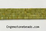 CAA5438 15.5 inches 6*8mm faceted rondelle agate gemstone beads