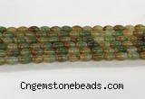 CAA5451 15.5 inches 8*12mm rice agate gemstone beads