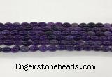 CAA5455 15.5 inches 8*12mm rice agate gemstone beads