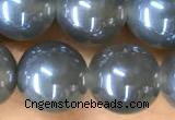 CAA5830 15 inches 10mm round AB-color agate beads