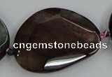 CAA622 15.5 inches 30*40mm freeform dragon veins agate beads