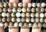 CAA6267 15 inches 8mm round fire agate gemstone beads